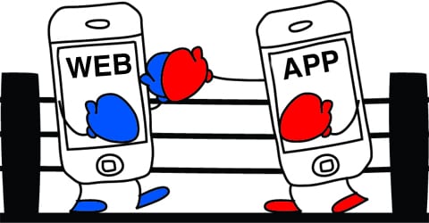 The Mobile Battle: Website vs App